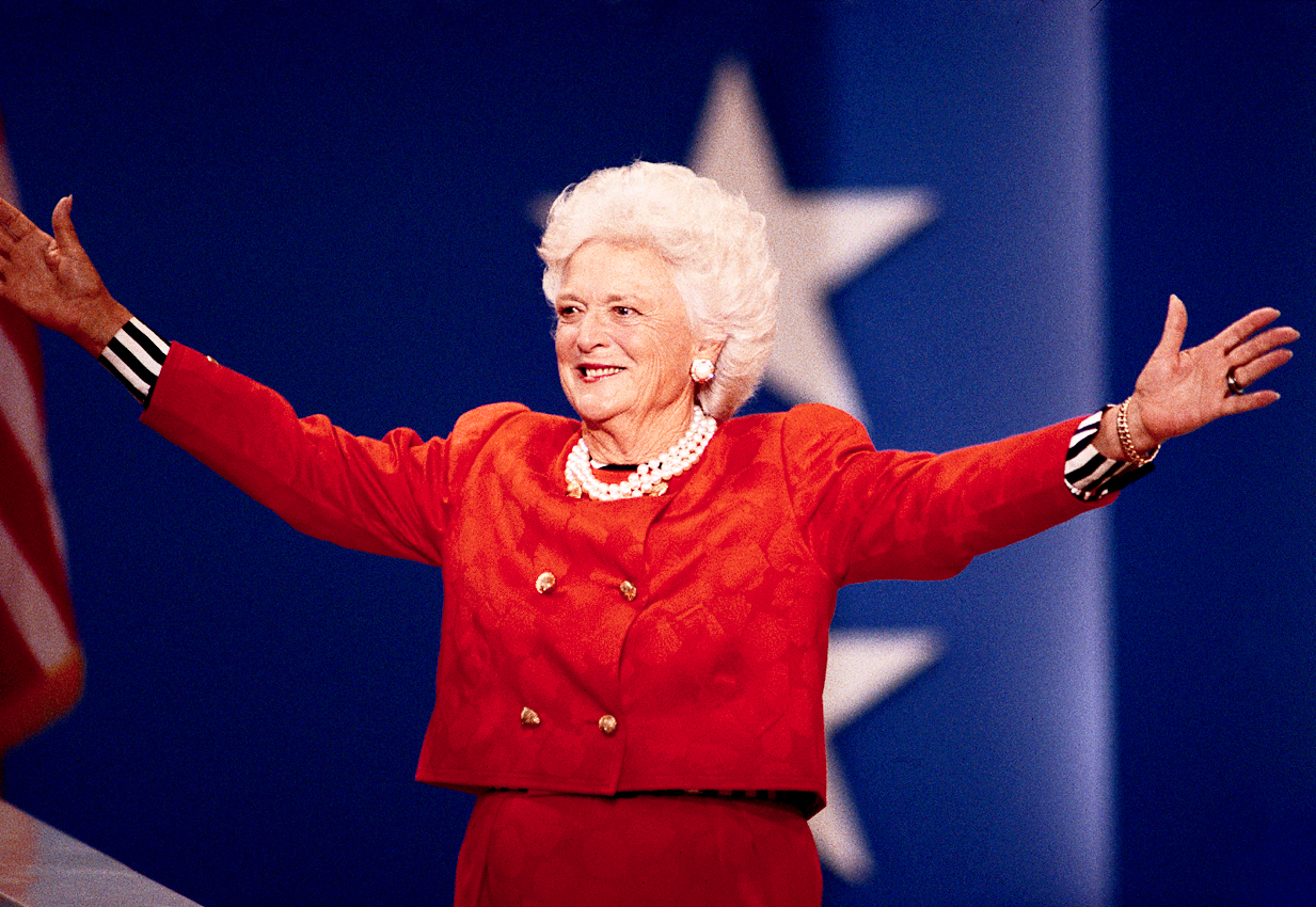 Barbara Bush attends the Republican Party National Convention