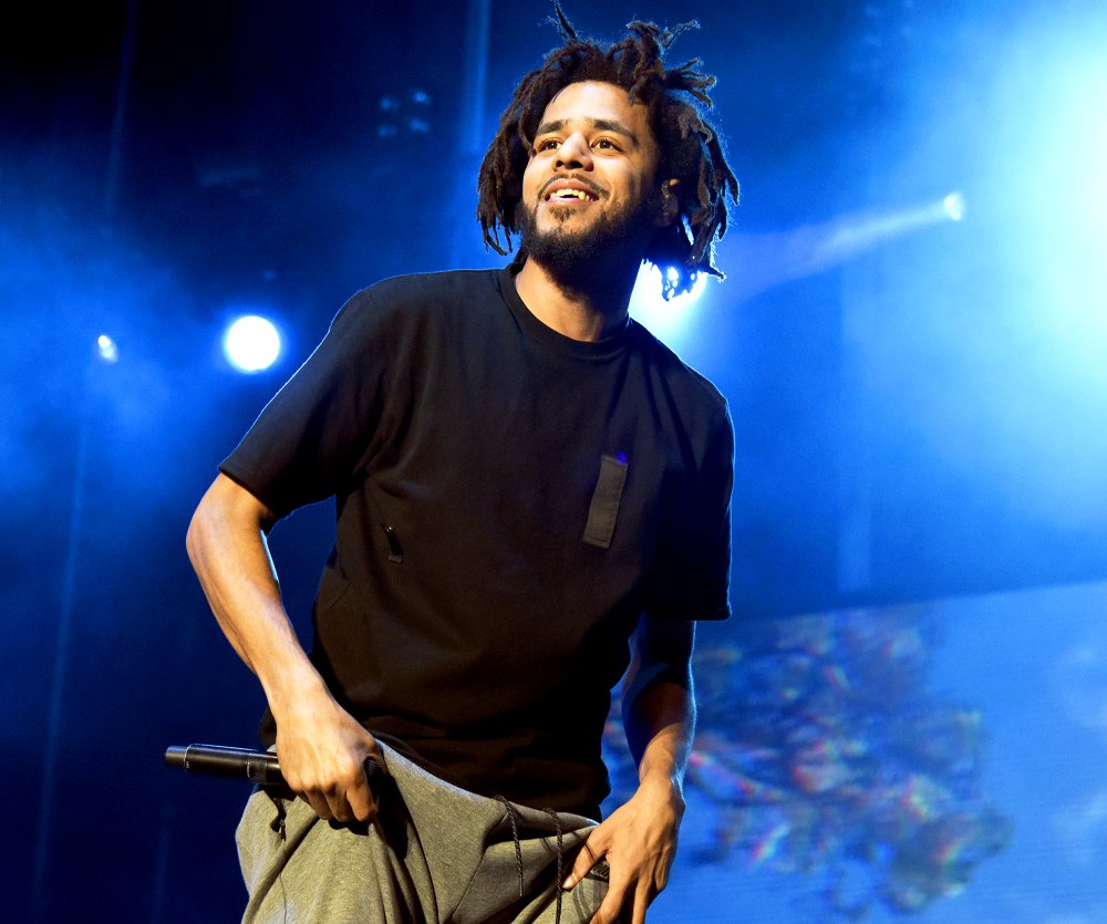 J. Cole performs during the 2016 Life is Beautiful festival in Las Vegas, Nevada.