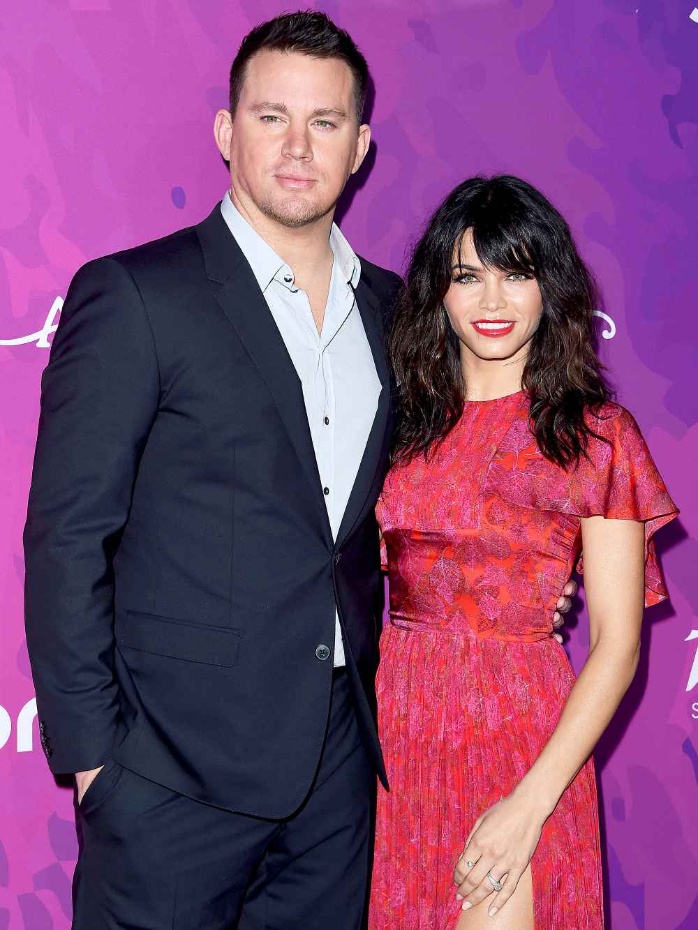 Channing Tatum and Jenna Dewan arrive at Variety and WWD 2nd Annual StyleMakers Awards at Quixote Studios West Hollywood in West Hollywood, California.