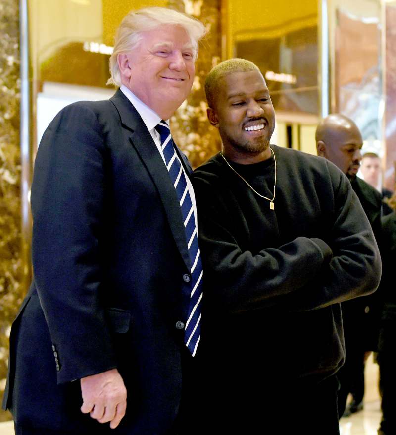 Donald Trump and Kanye West Kanye West’s Most Intriguing Quotes of All Time Gallery