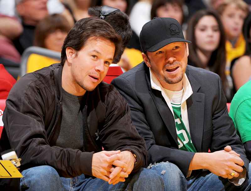 Mark Wahlberg and Donnie Wahlberg Celebrity Siblings Gallery