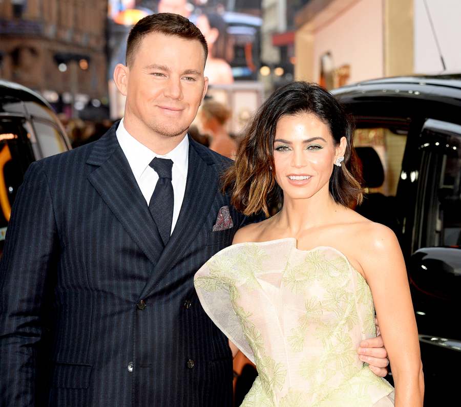 Channing Tatum and Jenna Dewan attend the 'Kingsman: The Golden Circle' World 2017 Premiere held at Odeon Leicester Square in London, England.