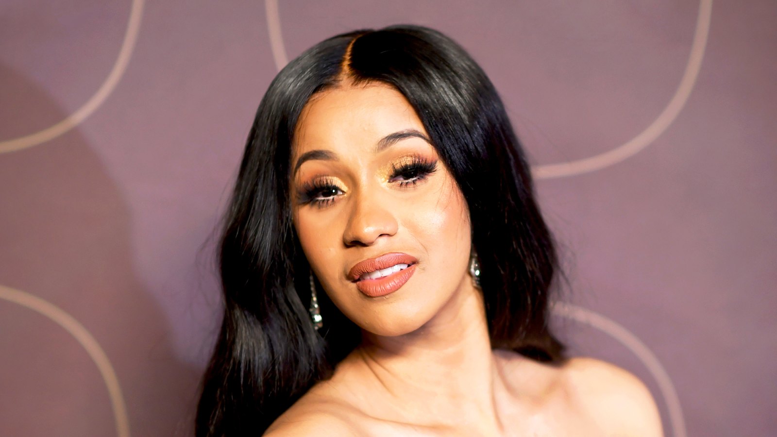 Cardi B attends the Warner Music Group Pre-Grammy Party in association with V Magazine on January 25, 2018 in New York City.