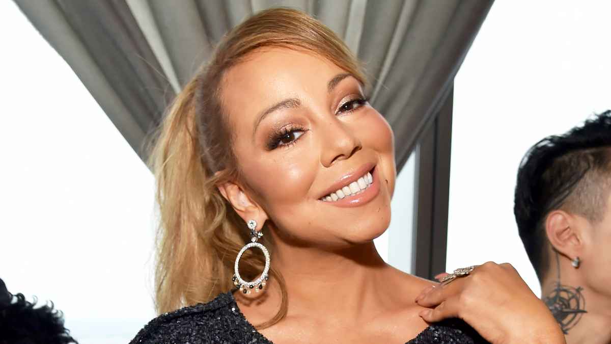 Mariah Carey attends a Roc Nation brunch at One World Observatory in New York City on January 27, 2018.