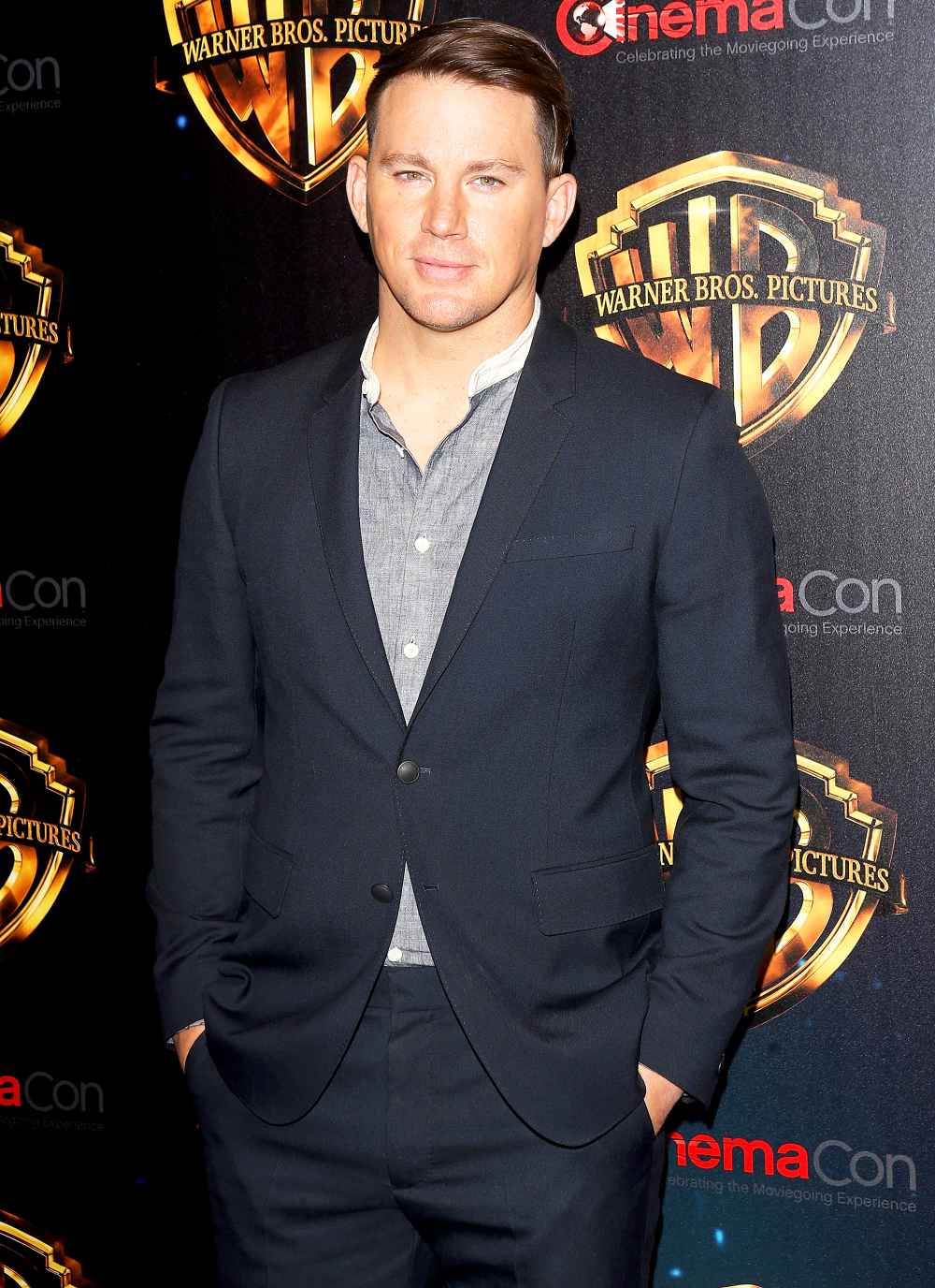 Channing Tatum attends the 2018 CinemaCon Warner Bros. Pictures "The Big Picture" at The Colosseum at Caesars Palace on April 24, 2018 in Las Vegas, Nevada.