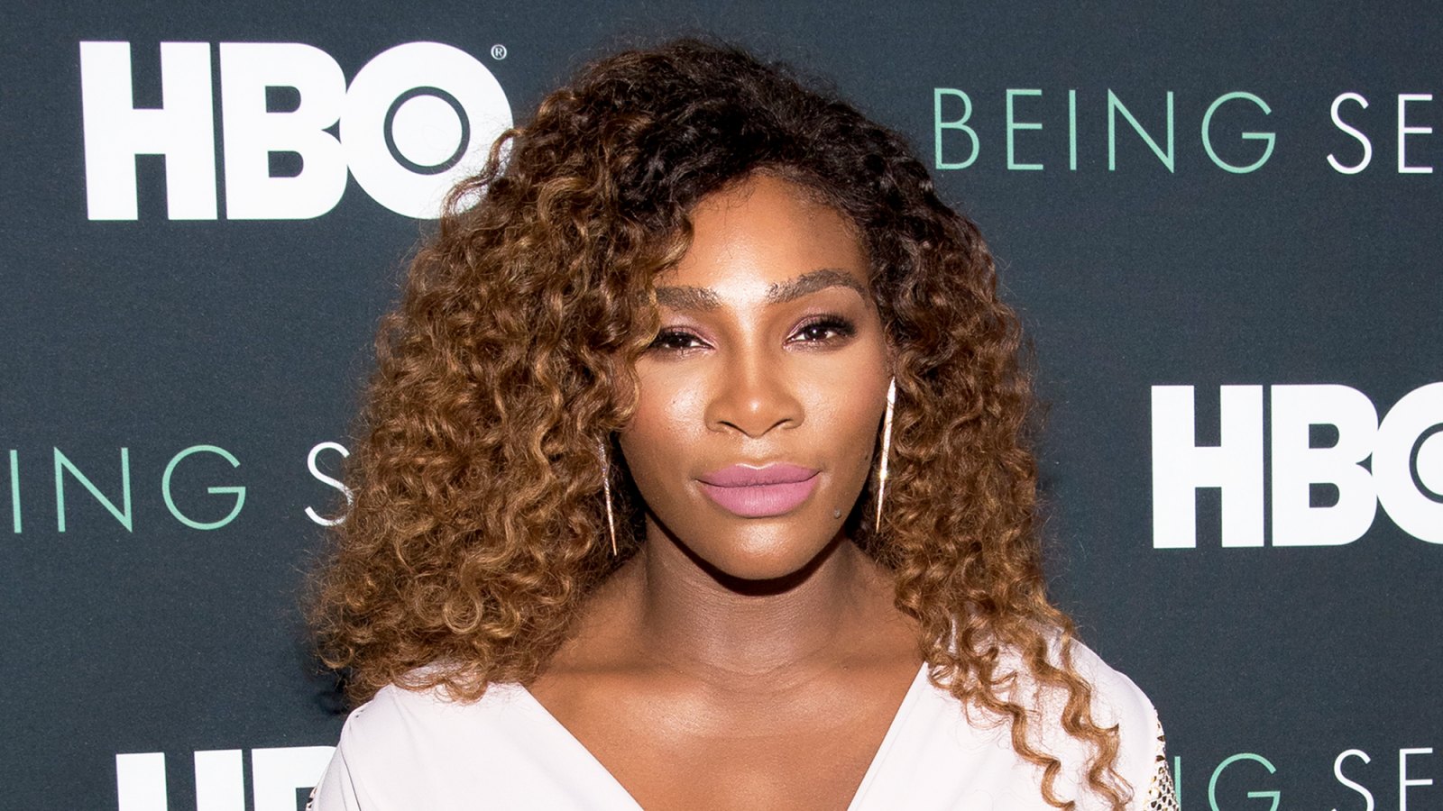 Serena Williams attends the "Being Serena" New York Premiere at Time Warner Center on April 25, 2018 in New York City.