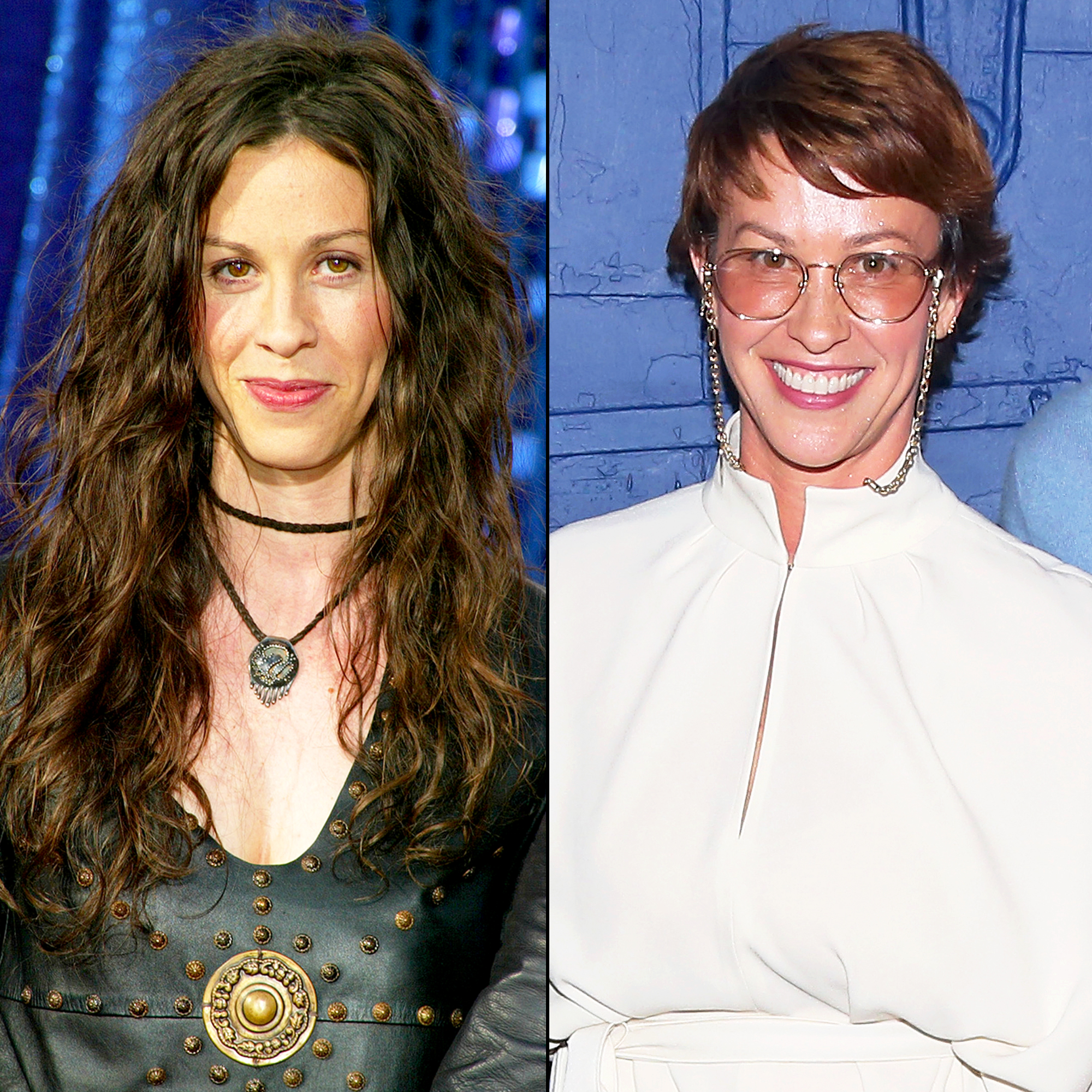 Best Celebrity Hairstyles - Alanis Morissette Haircut.