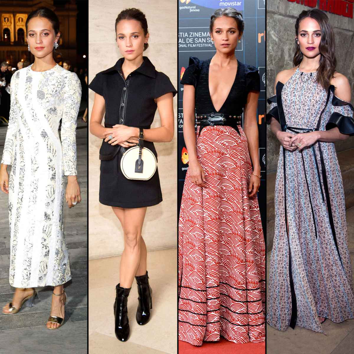 Alicia Vikander - Louis Vuitton  Trending dresses, Nice dresses, Red  bridesmaid dresses