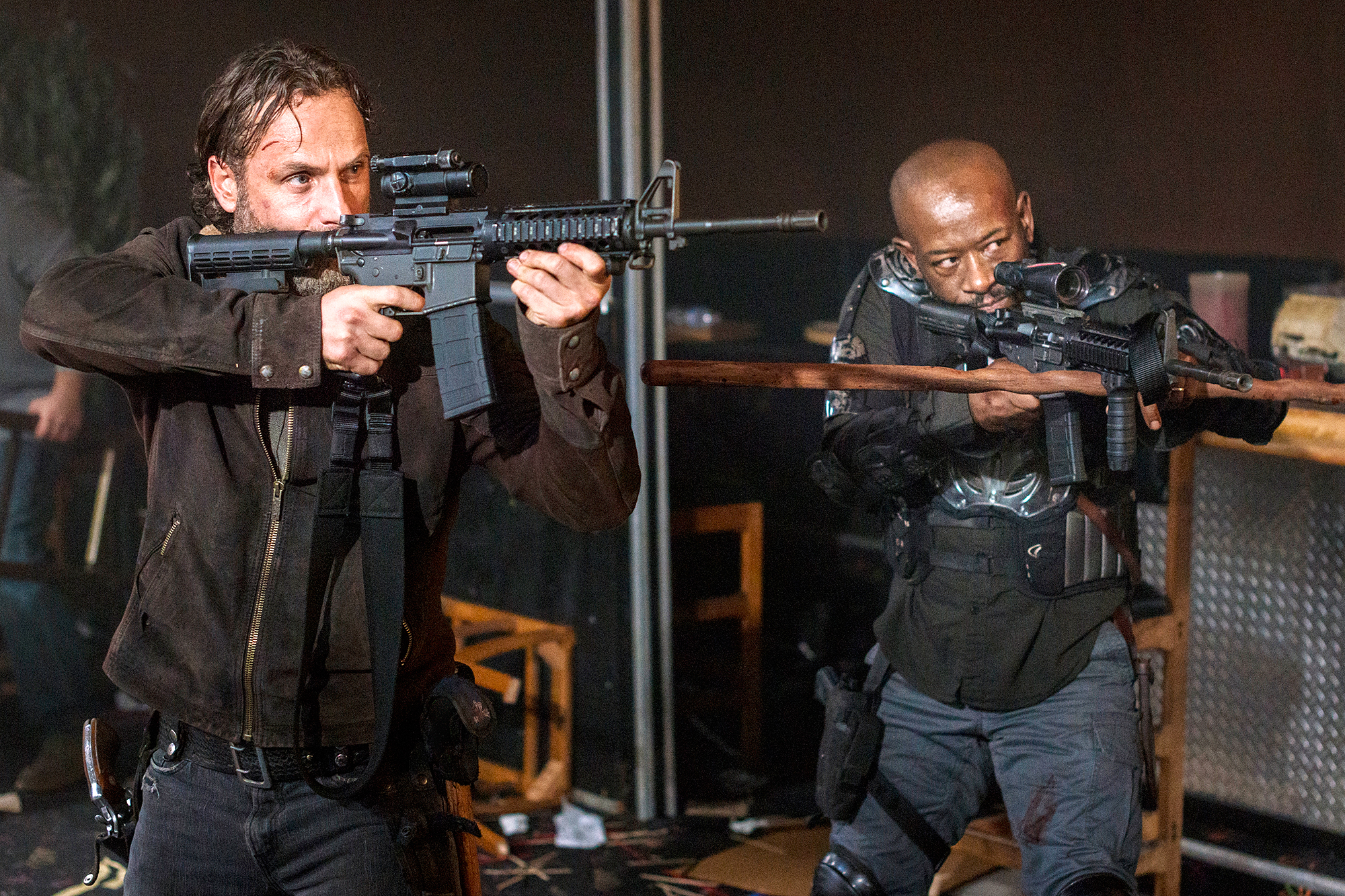 Rick Grimes Morgan The Walking Dead