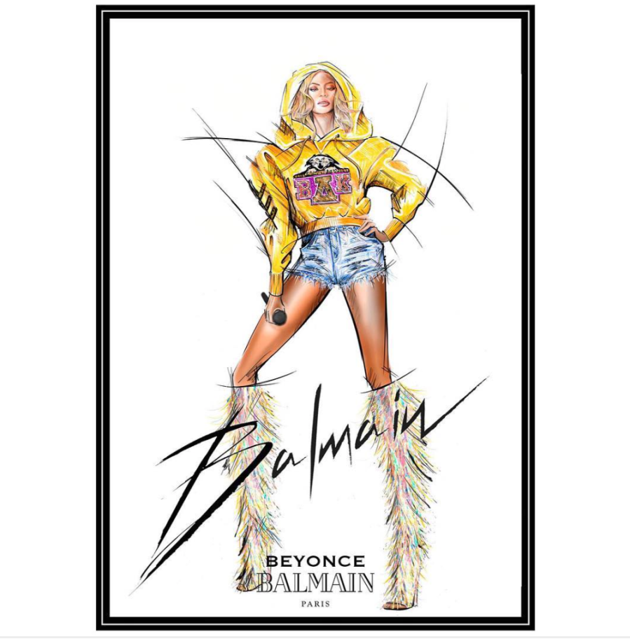 BALMAIN-BEYONCE