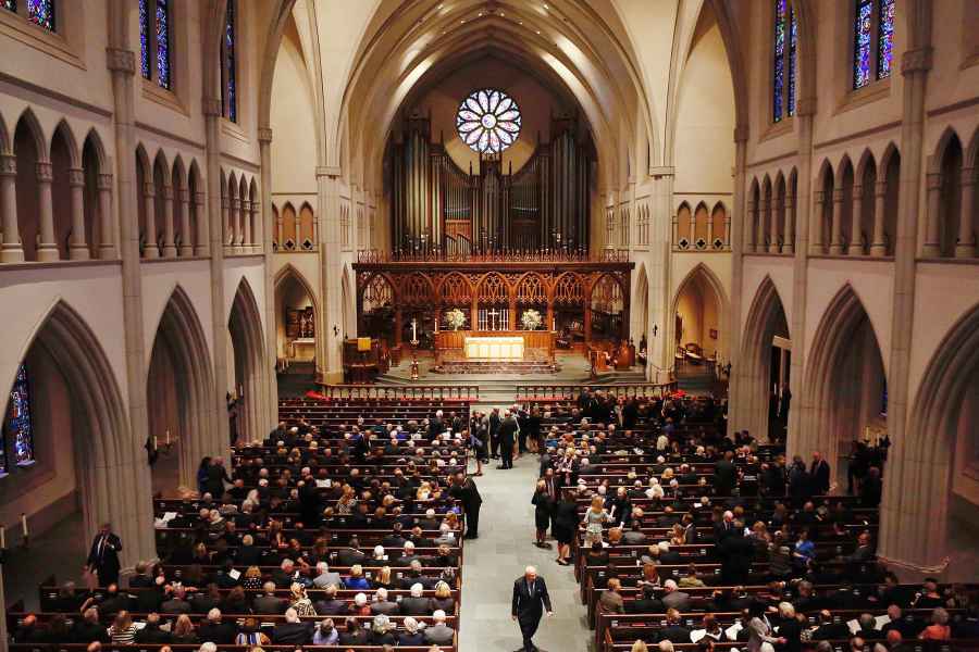 Barbara Bush, Funeral, St. Martin's Episcopal Church