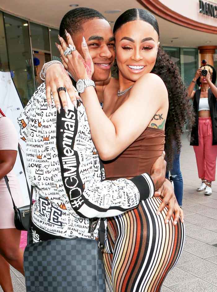 Blac Chyna and YBN Almighty Jay attend the Lashed Ladies in L.A. Luncheon on April 29, 2018.