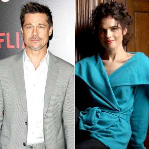 Brad Pitt and Neri Oxman