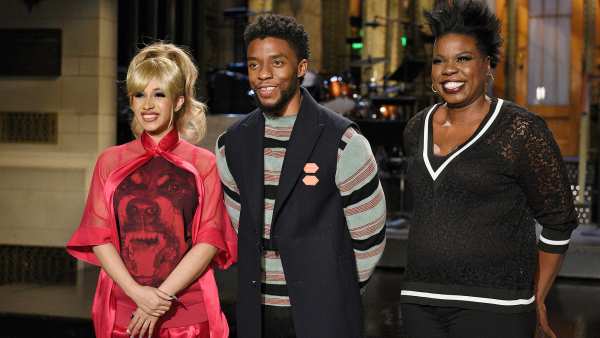 Cardi B, Chadwick Boseman, Leslie Jones, Saturday Night Live