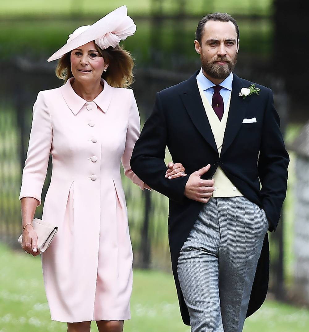 Carole Middleton James Middleton Visit Royal Baby