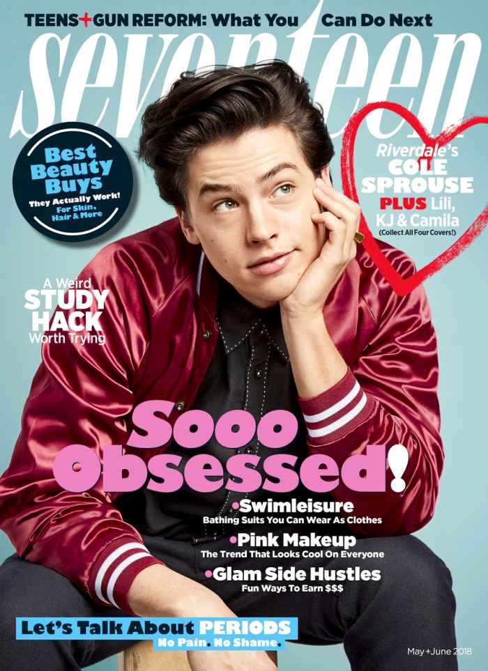 Cole Sprouse Seventeen Cover