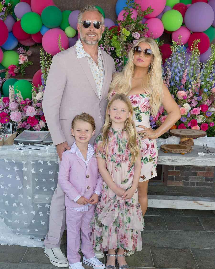 Eric Johnson, Jessica Simpson, Maxwell Drew, Ace Knute, Easter, Instagram