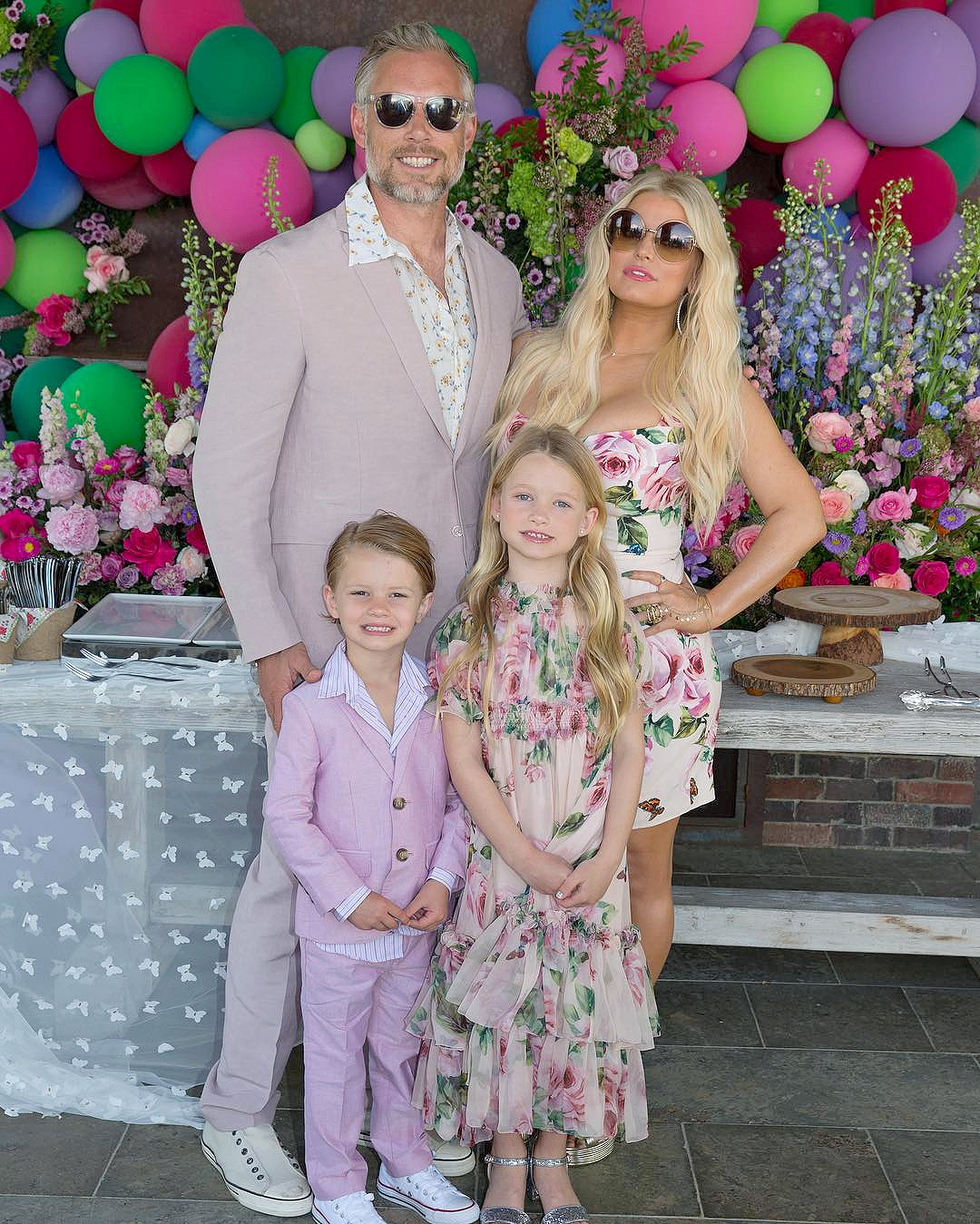 Eric Johnson, Jessica Simpson, Maxwell Drew, Ace Knute, Easter, Instagram
