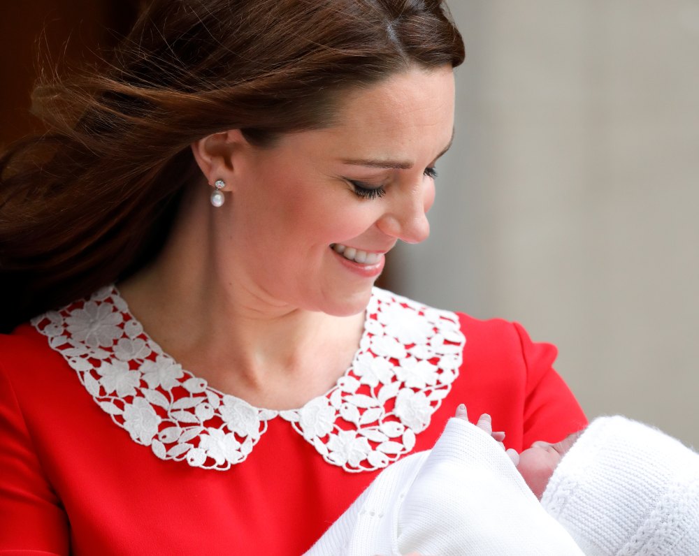 Duchess Kate with Baby No. 3