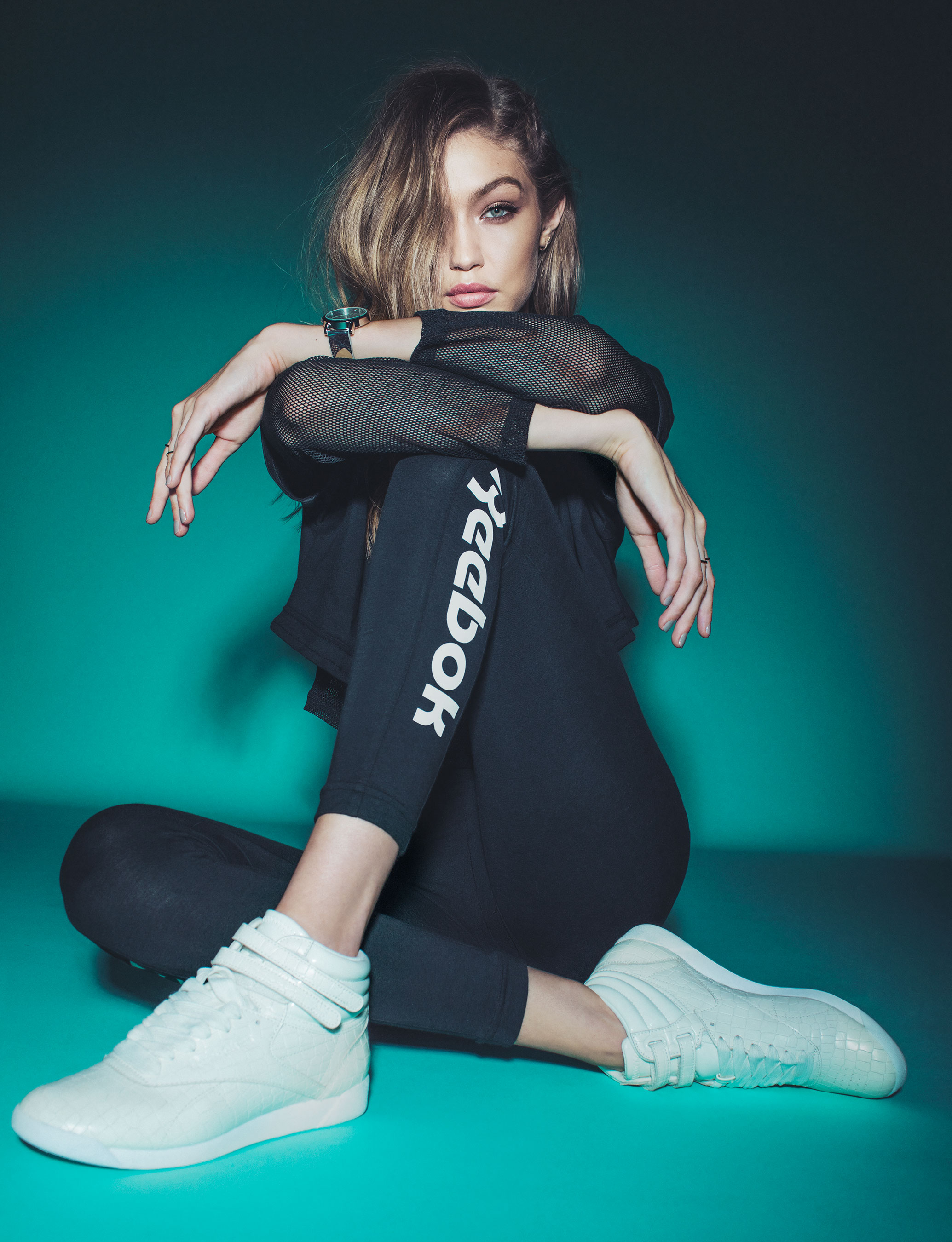Gigi Hadid Stars in Freestyle Hi Crackle Sneaker Campaign