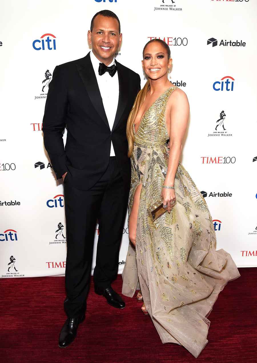 Alex Rodriguez and Jennifer Lopez