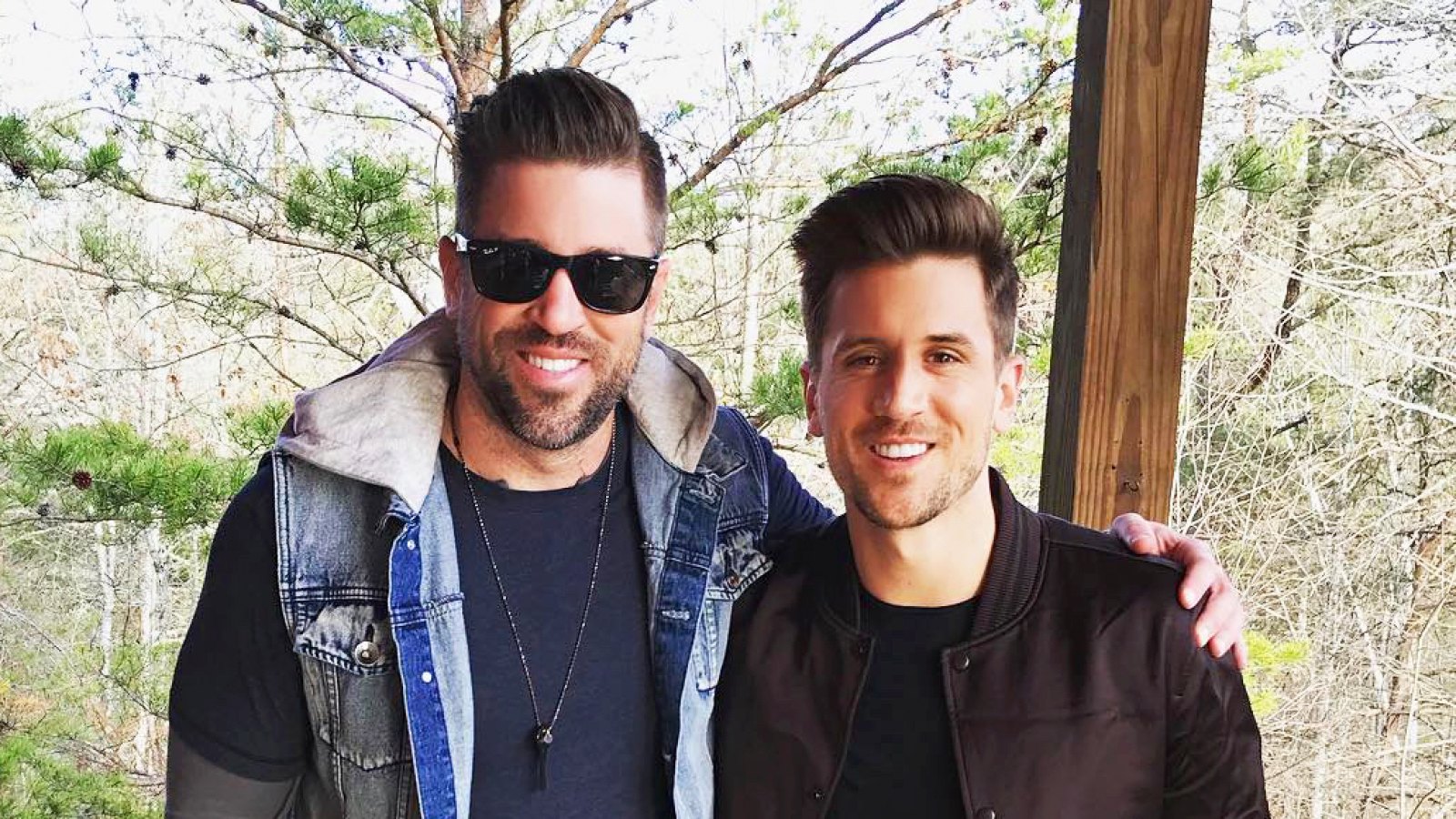 Jordan Rodgers and brother Luke Rodgers