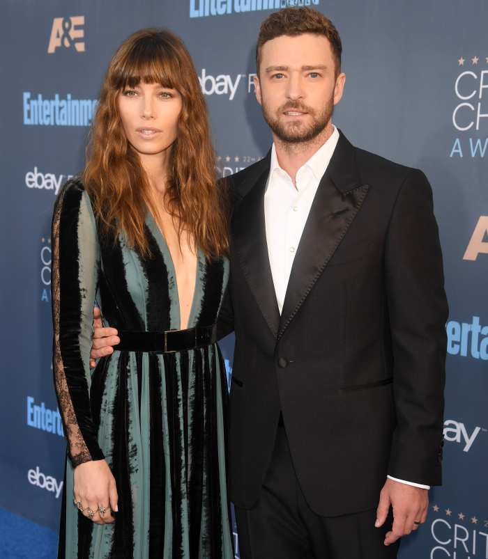 Jessica Biel and Justin Timberlake c-section