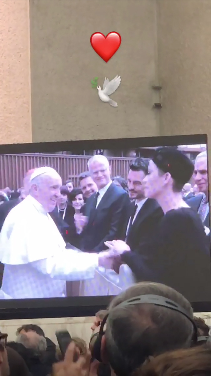 Katy Perry, Orlando Bloom, Pope Francis, Vatican