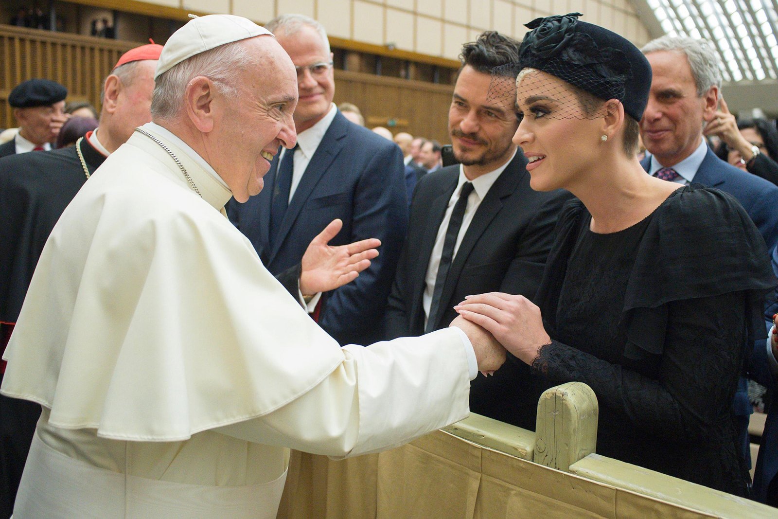 Katy Perry, Orlando Bloom, Pope Francis, Vatican