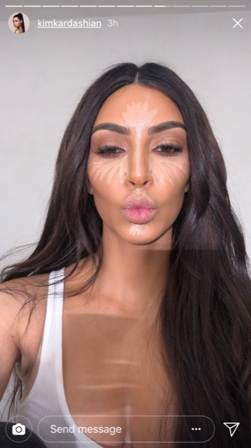 Kim Kardashian S Diy Conceal Contour