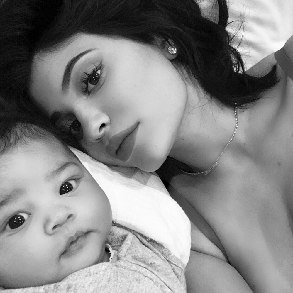 Kylie Jenner and Stormi Webster Instagram Kardashian Kids Lavish Lives Gallery