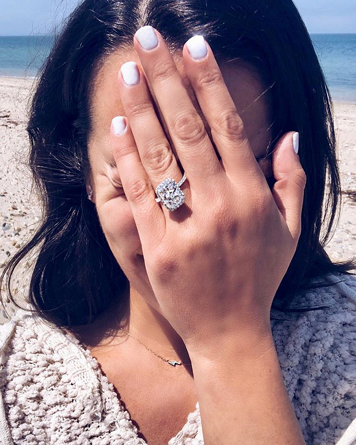 Biggest celebrity diamond engagement rings