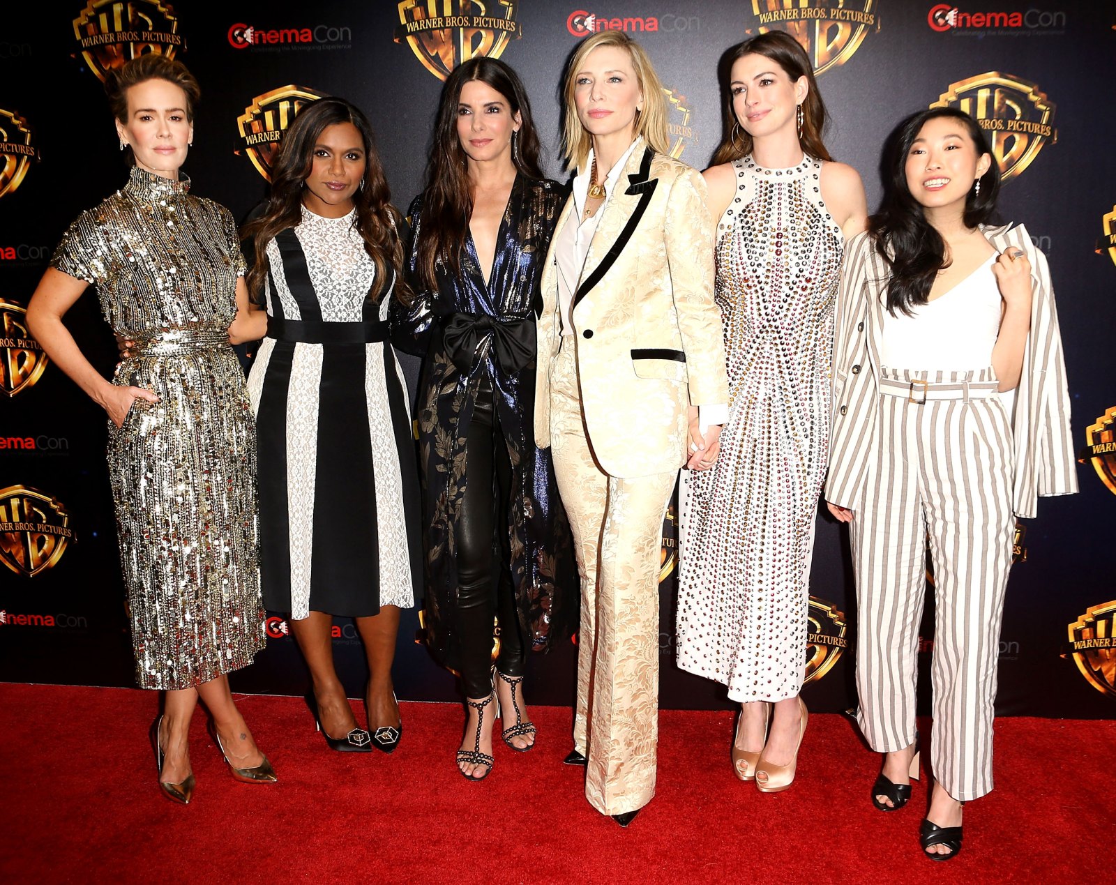 Sarah Paulson, Mindy Kaling, Sandra Bullock, Cate Blanchett, Anne Hathaway