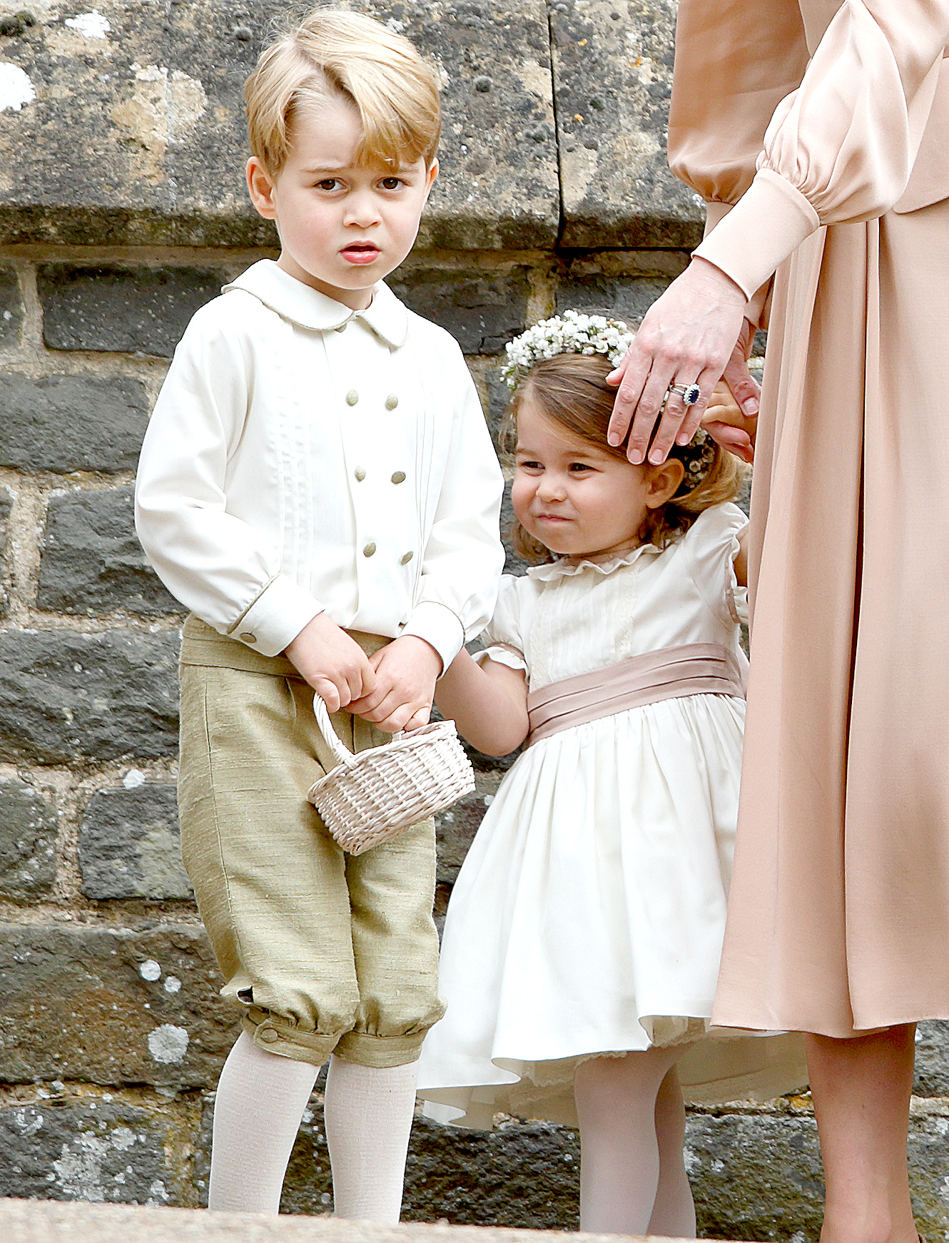 Prince-George-and-Princess-Charlotte-at-their-aunt-Pippa-Middleton’s-2017-wedding