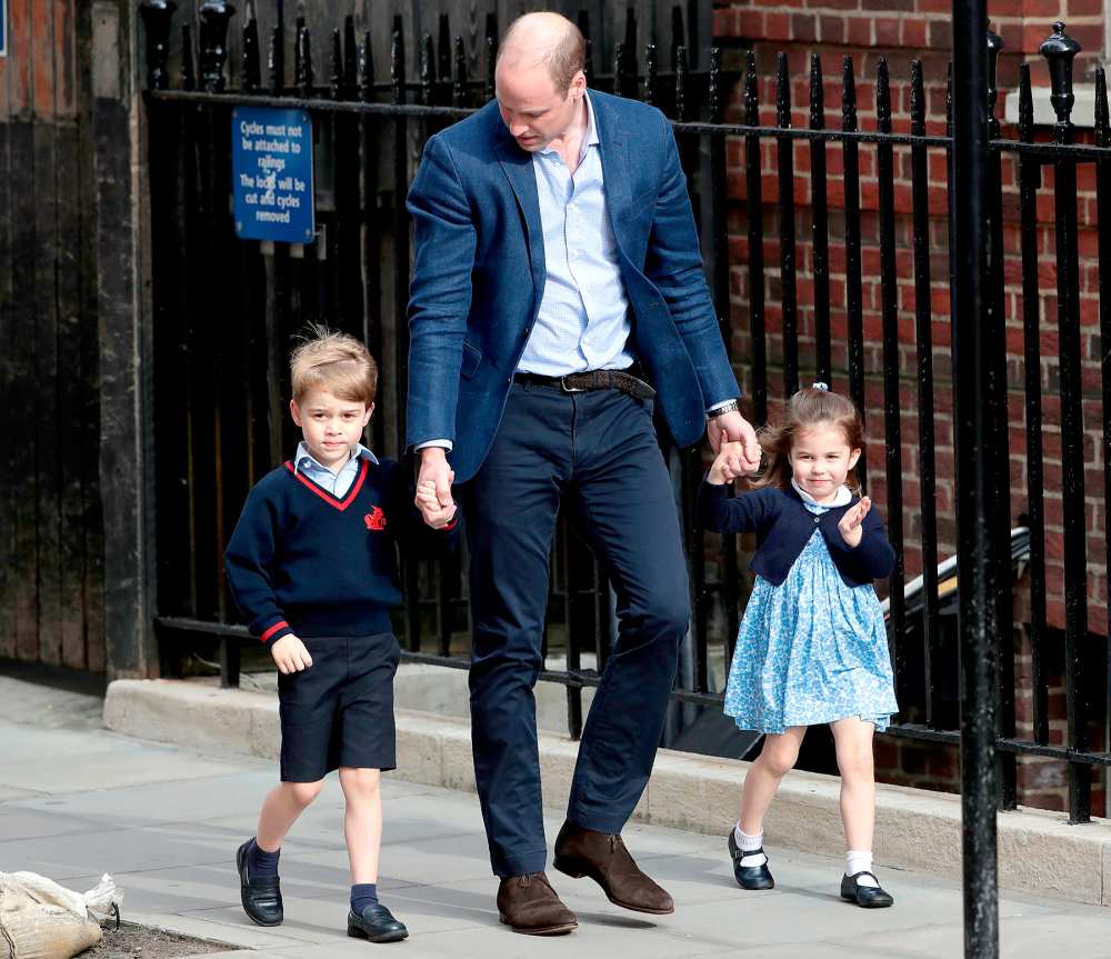 princess-charlotte-prince-george-william-arrive-at-hospital