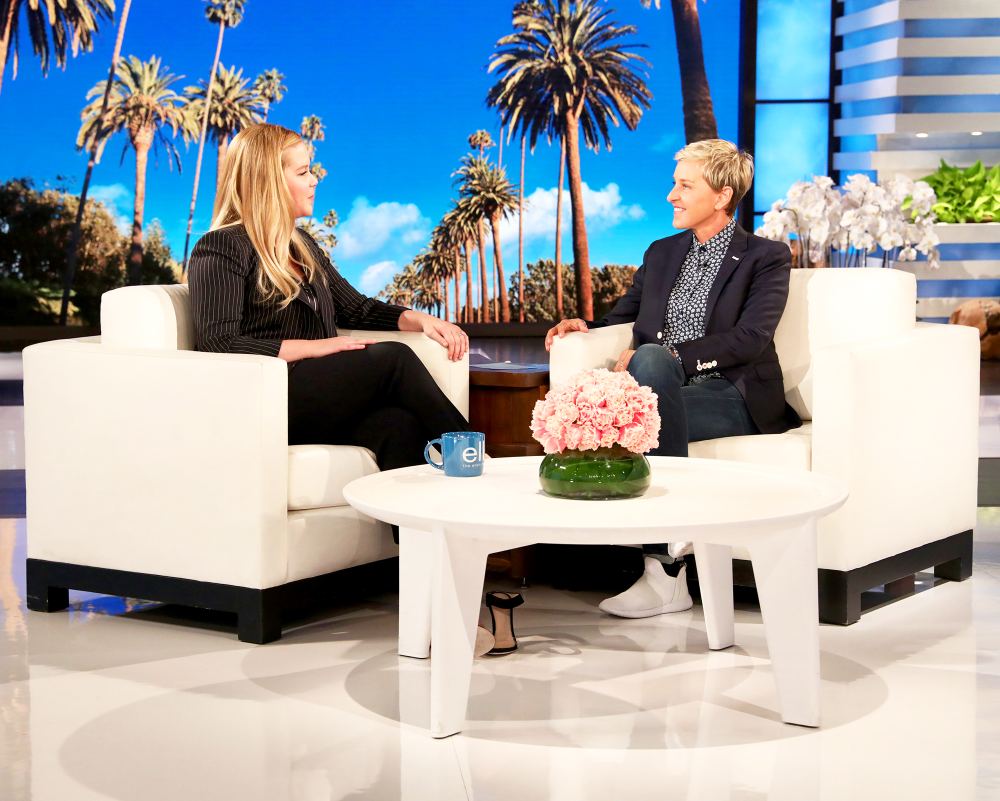 Amy Schumer makes an appearance on ‘The Ellen DeGeneres Show‘