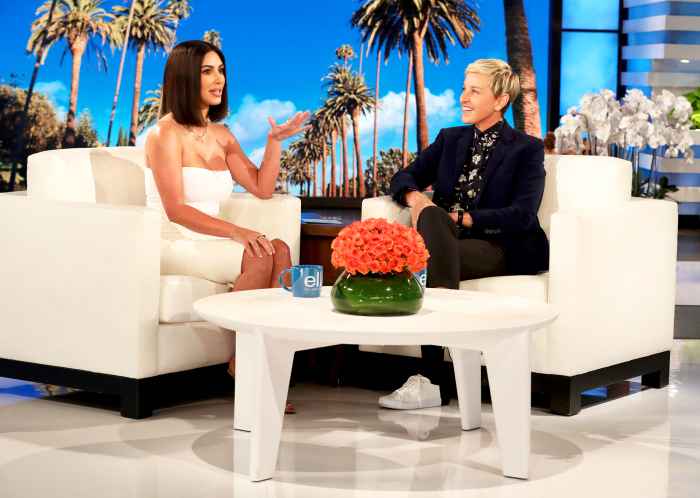 Kim Kardashian visits ‘The Ellen DeGeneres Show‘