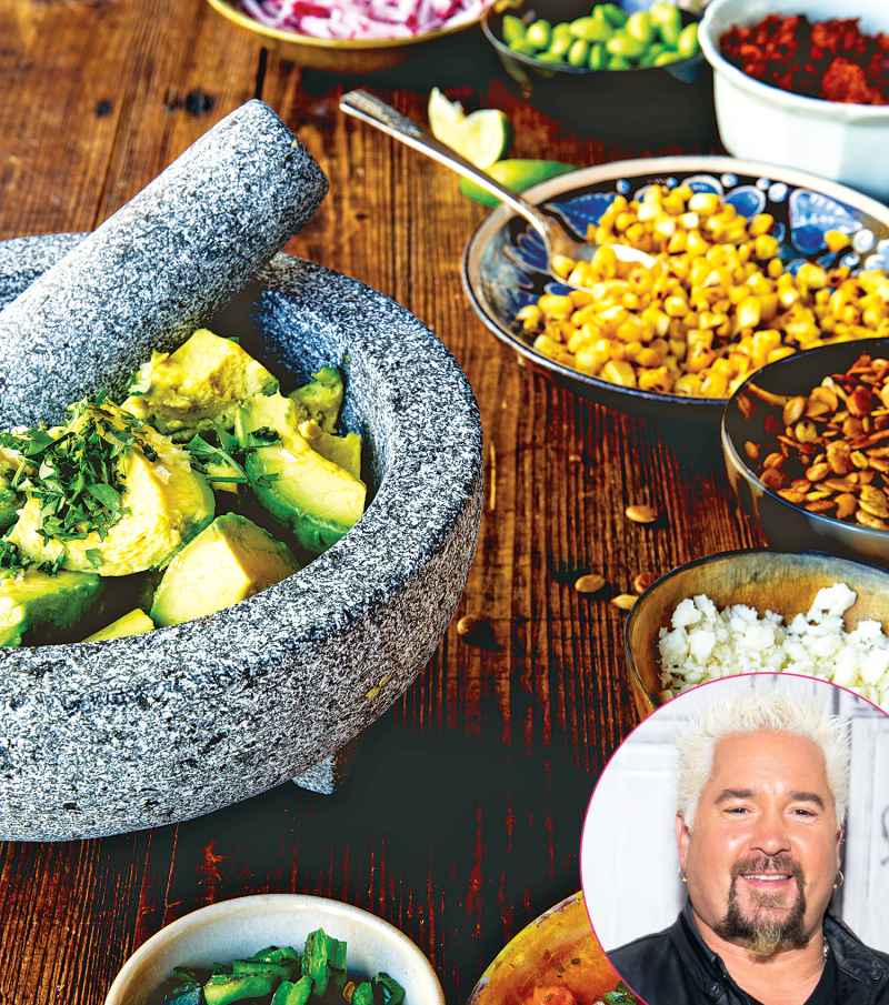 Guacamole Bar Chef Guy Fieri