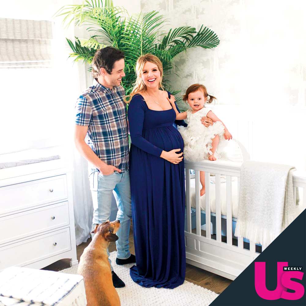 Ali Fedotowsky, Kevin Manno and Molly Nursery