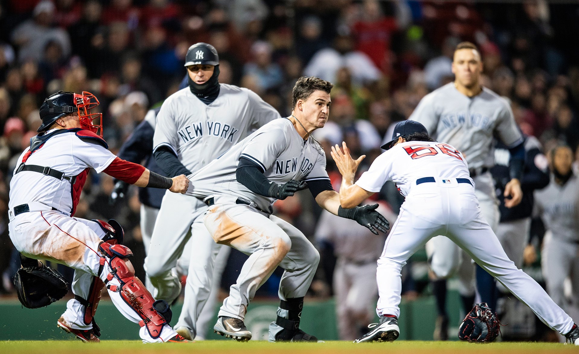 New York Yankees, Boston Red Sox Reignite Rivalry With Brawl | Us Weekly
