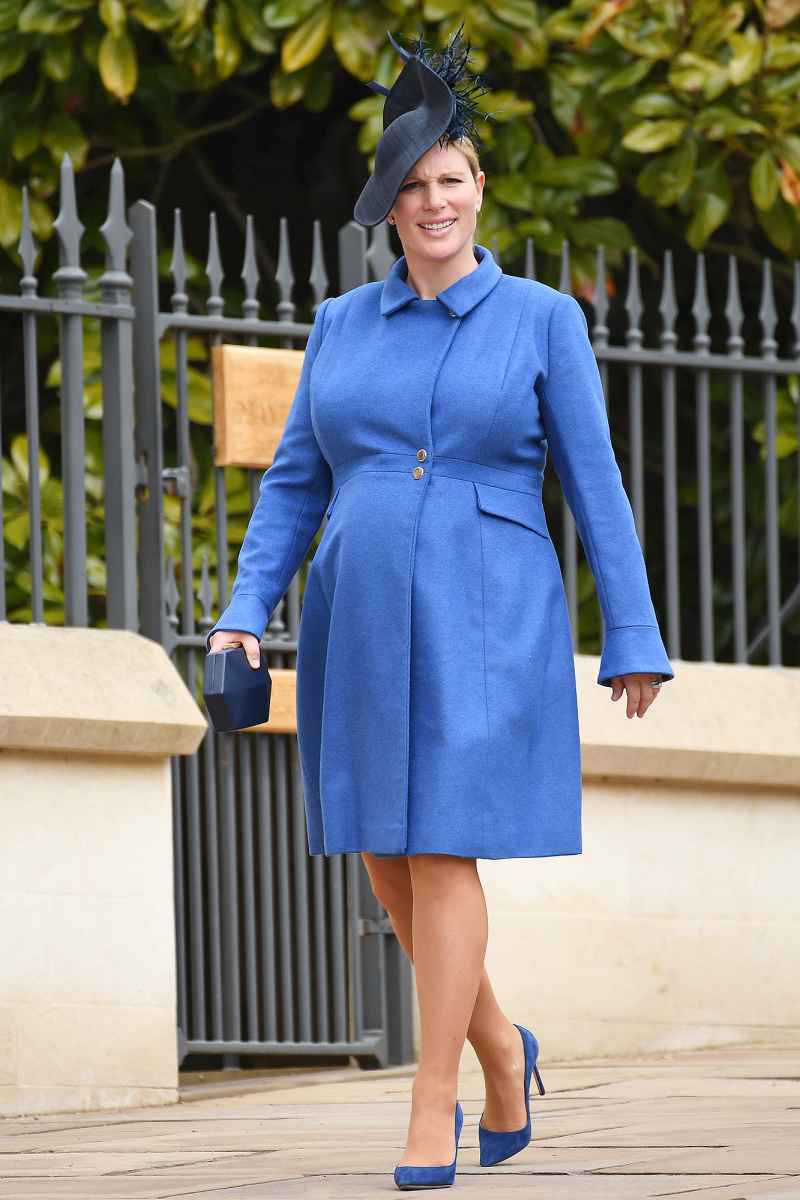Zara Tindall, Easter Service, St George's Chapel