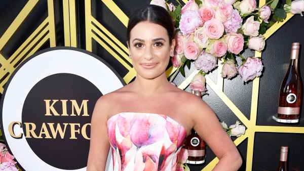 Lea Michele attends Kim Crawford Wines `Sip into Summer` Rose Party at Chateau Marmont in West Hollywood, California on May 15, 2018.