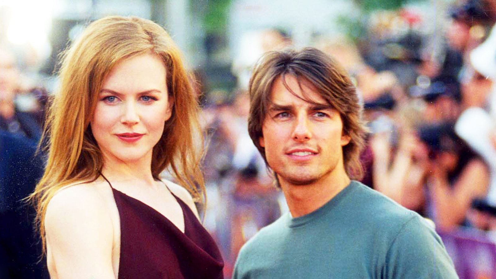 Nicole Kidman and Tom Cruise attend the 1999 ’Eyes Wide Shut' premiere in Westwood, California.