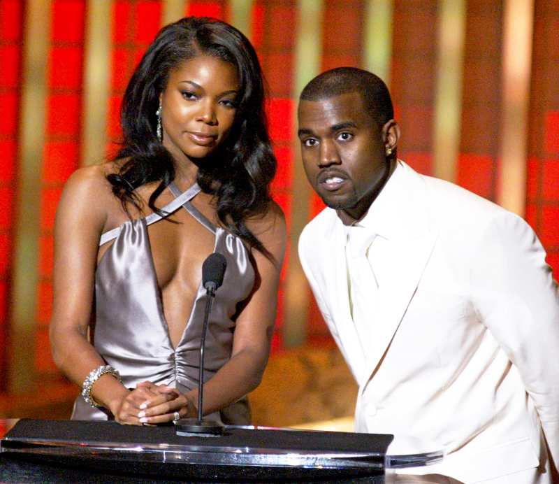 Gabrielle Union and Kanye West