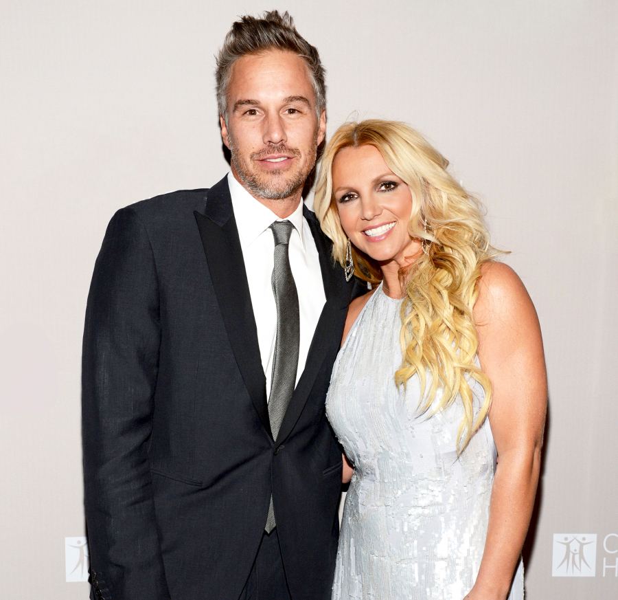 Britney Spears and Jason Trawick