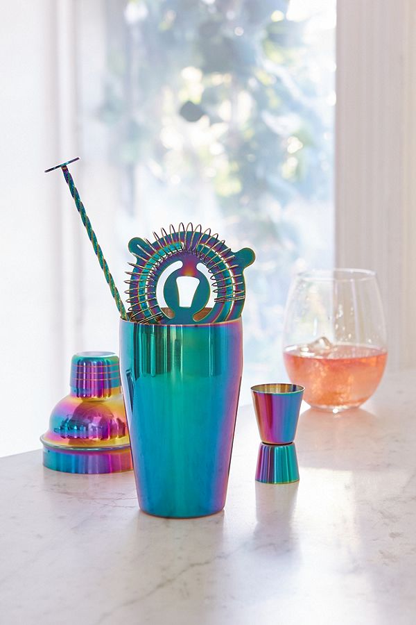 Urban Outfitters Oil Slick Bar Cocktail Shaker