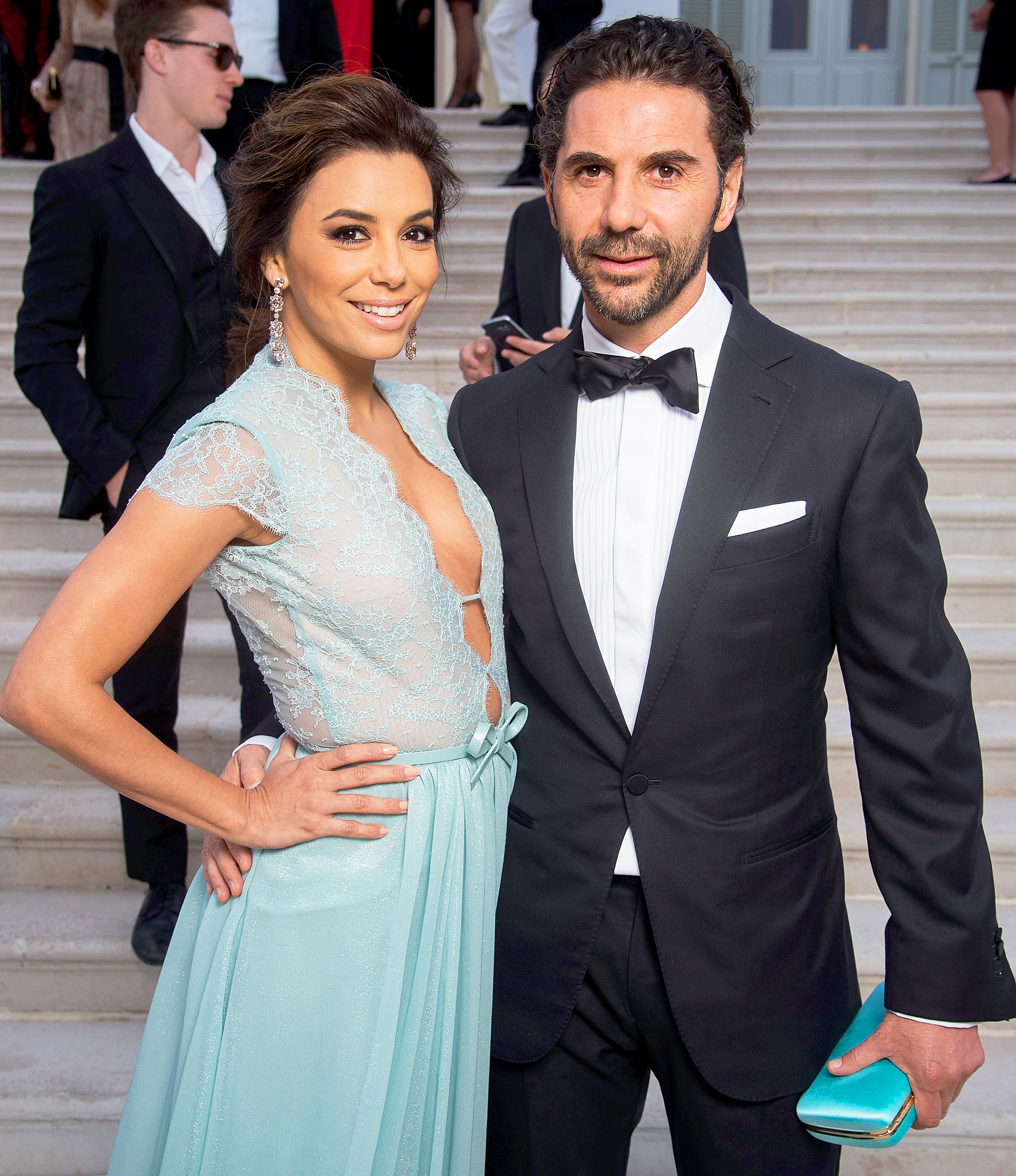 Eva Longoria and Jose Baston attend amfAR's 22nd Cinema Against AIDS Gala at Hotel du Cap-Eden-Roc in Cap d'Antibes, France.