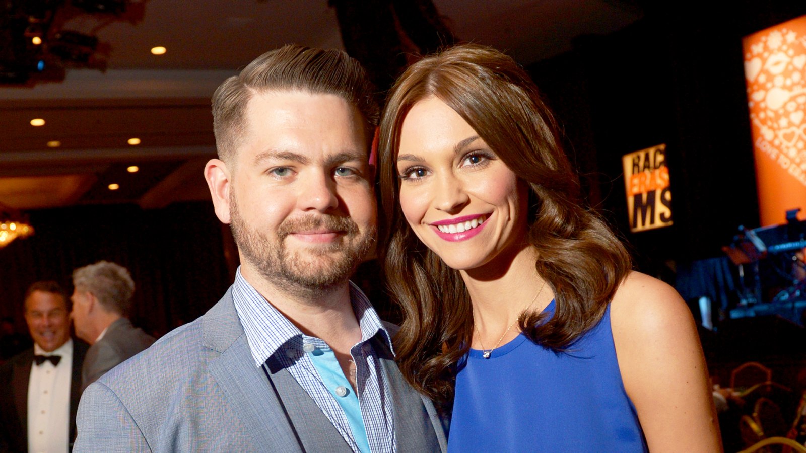 Jack Osbourne and Lisa attend the 21st annual Race to Erase MS at the Hyatt Regency Century Plaza in Century City, California.