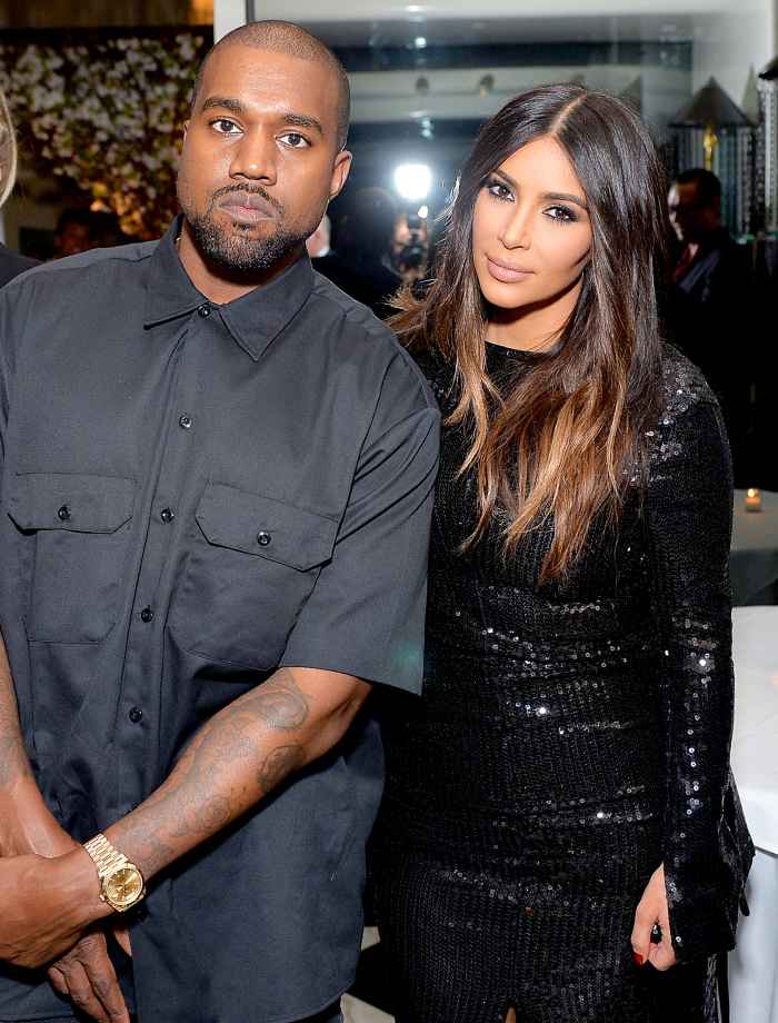 Kanye West and Kim Kardashian attend The Daily Front Row 2016 Fashion Los Angeles Awards at Mr Chow in Beverly Hills, California.