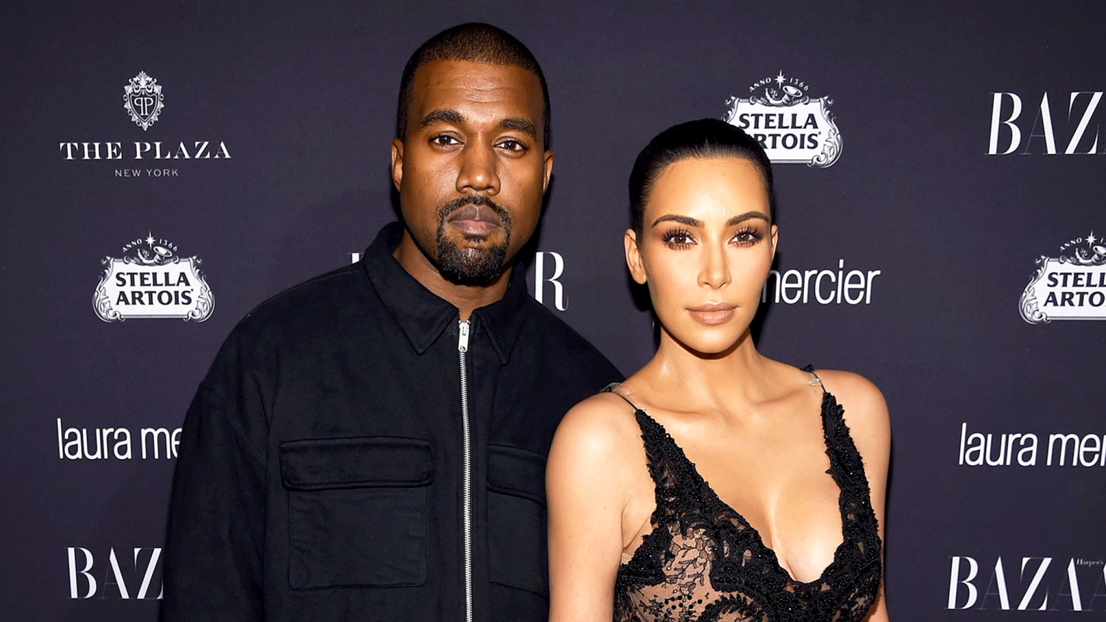 Kanye West and Kim Kardashian attend 2016 Harper's Bazaar's celebration of "ICONS By Carine Roitfeld" at The Plaza Hotel in New York City.